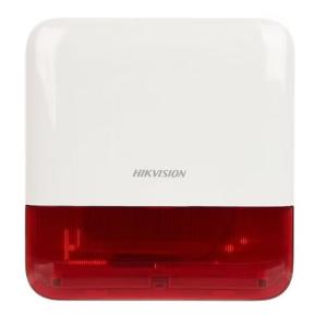 HIKVISION DS-PS1-E-WE HARİCİ TİP KABLOSUZ ALARM SİRENİ (KIRMIZI)