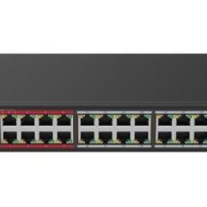 HILOOK NS-0326P-230(B) 24XFE+1XGE+1XGE/SFP YONETİLEMEZ 230W POE SWİTCH