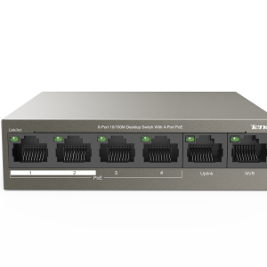 TENDA TEF1106P-4-63W 6PORT 10/100 YÖNETİLEMEZ POE SWITCH