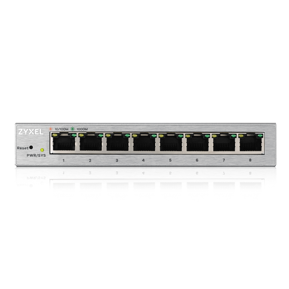 GS1200-8, 8 PORT GIGABIT WEBMANAGED SW