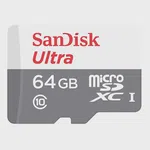 SanDisk Ultra 64GB 100MB/s UHS-I Class 10 microSD Kart
