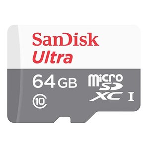 SanDisk Ultra 64 GB 100 MB/s UHS-I Class 10 SDSQUNR-064G-GN3MN Micro SD Kart