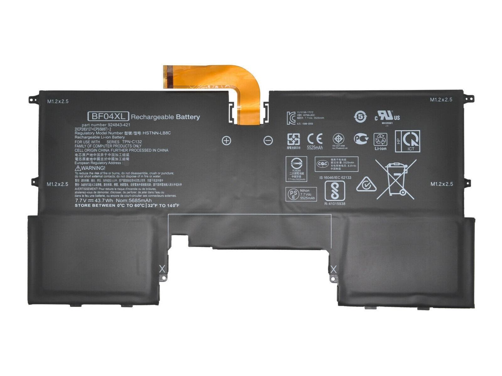 RETRO Hp Spectre 13-af000, BF04XL Notebook Bataryası