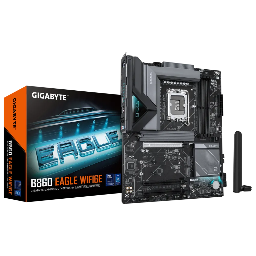 Gigabyte B860 Eagle Wifi 6E D5 1851 Hdmi Dp Type-C