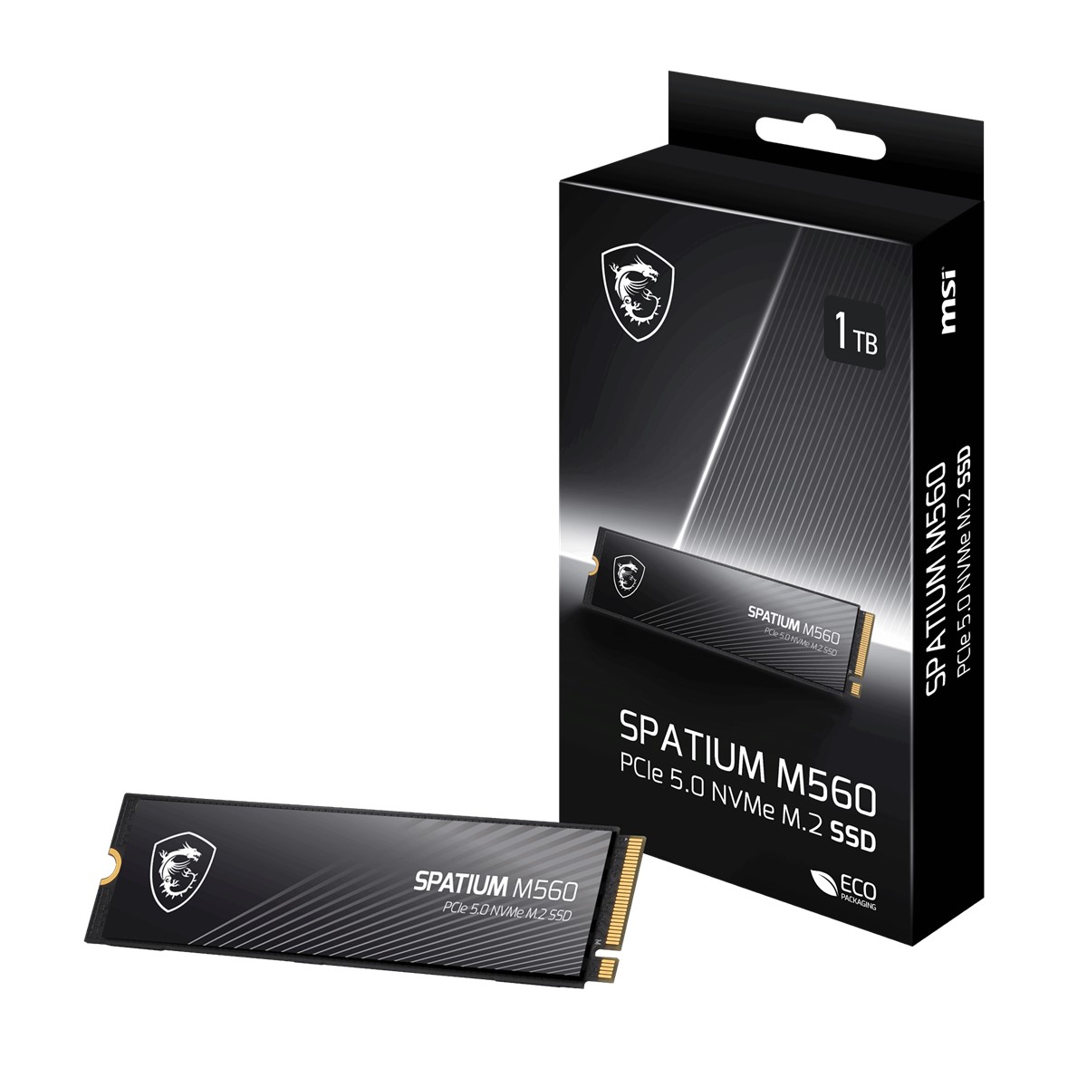 MSI SPATIUM M560 PCIE 5.0 NVME M2 2TB