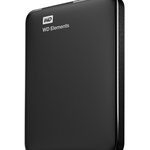 WD ELEMENTS PORTABLE 4TB BLACK 2.5' 128mb