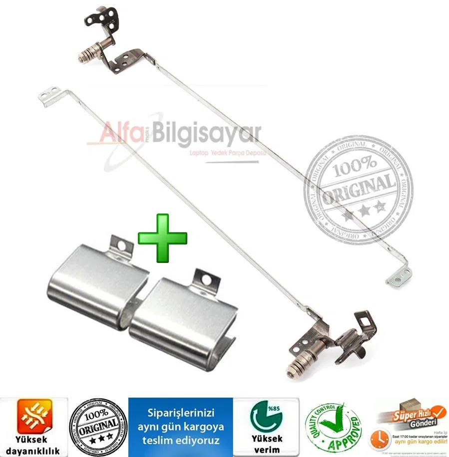 HP Pavilion g6-1303et (A8J90EA)  MENTEŞE TAKIMI VE MENTEŞE KAPAGI SAG SOL