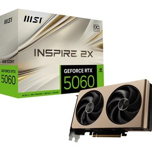 MSI GEFORCE RTX 5060 8G INSPIRE 2X OC 128BIT