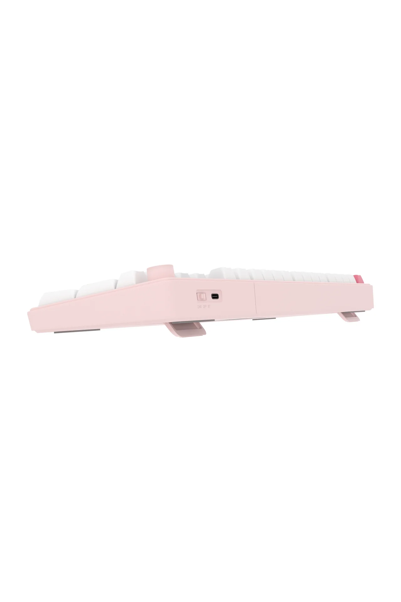 HAWK GAMING HK258WP KABLOSUZ BEYAZ PEMBE KLAVYE