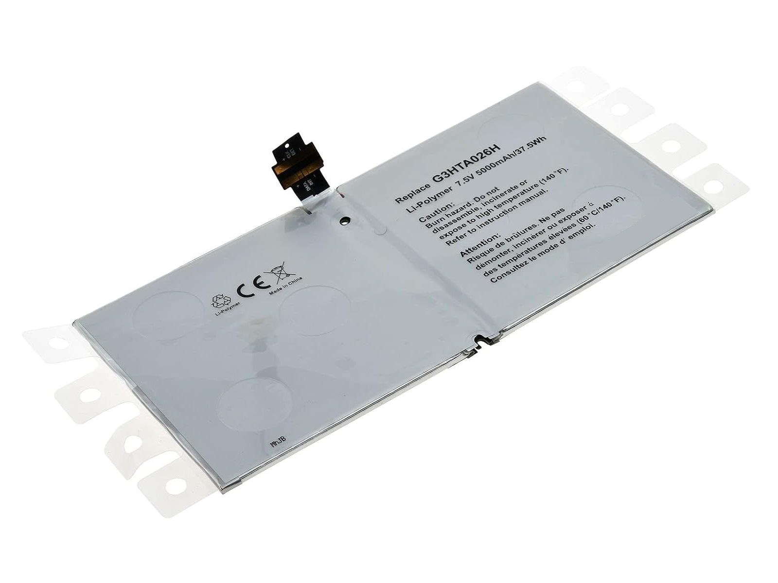 RETRO Microsoft Surface Pro 4, G3HTA026H Tablet Bataryası