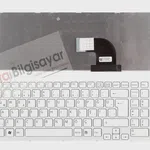 Sony Vaio SVE1511V1E, SVE1512S1R, SVE1513T1E Beyaz Renk Klavye, Tuş Takımı Q TR
