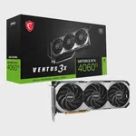 MSI GeForce RTX 4060 Ti Ventus 3X E 8G OC Ekran Kartı