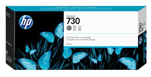 HP P2V72A (730) GRİ 300 ML KARTUS
