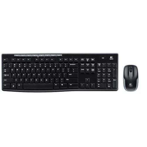 Logitech MK270 Kablosuz Klavye Mouse Seti Siyah (920-004525)