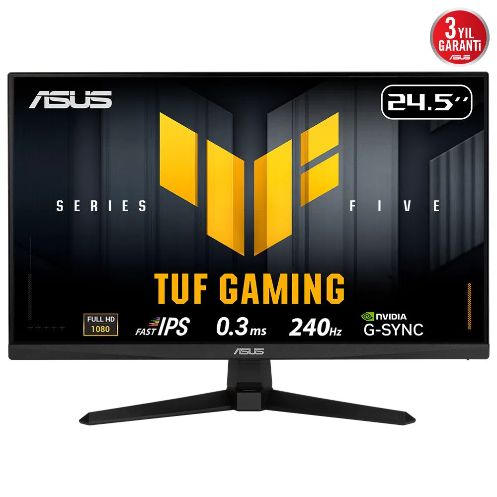 24.5 ASUS TUF GAMING VG259QM5A 0.3MS 240HZ  MONITOR