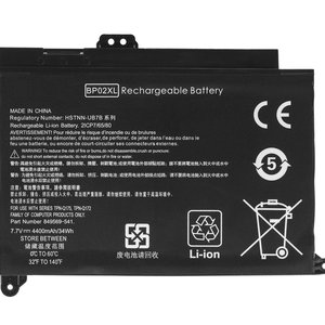 RETRO Hp Pavilion 15-au, 15-aw, 15-au000, 15-aw000, BP02XL Notebook Bataryası