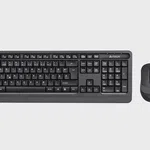 A4-Tech (F) Kablosuz Set Siyah (FG1010-FG)