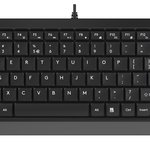 A4-Tech FK11 Mini Kablolu Klavye Gri