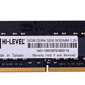 32GB DDR4 3200Mhz SODIMM 1.2V HLV-SOPC25600D4/32G HI-LEVEL