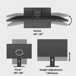 KTC H25X7 24.5" FHD 360Hz 1ms IPS Gaming Monitör