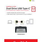SanDisk UltDual DriveUSB TypeCTMDrive64G