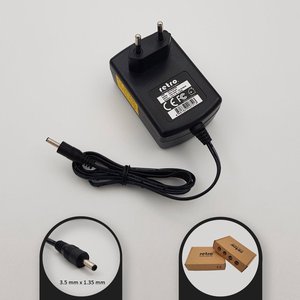 RETRO 12V 3A 36W 3.5x1.35mm Notebook Adaptör RPA-AC204