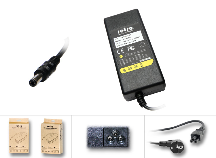 RETRO 12V 7A 84W Ac Adaptör