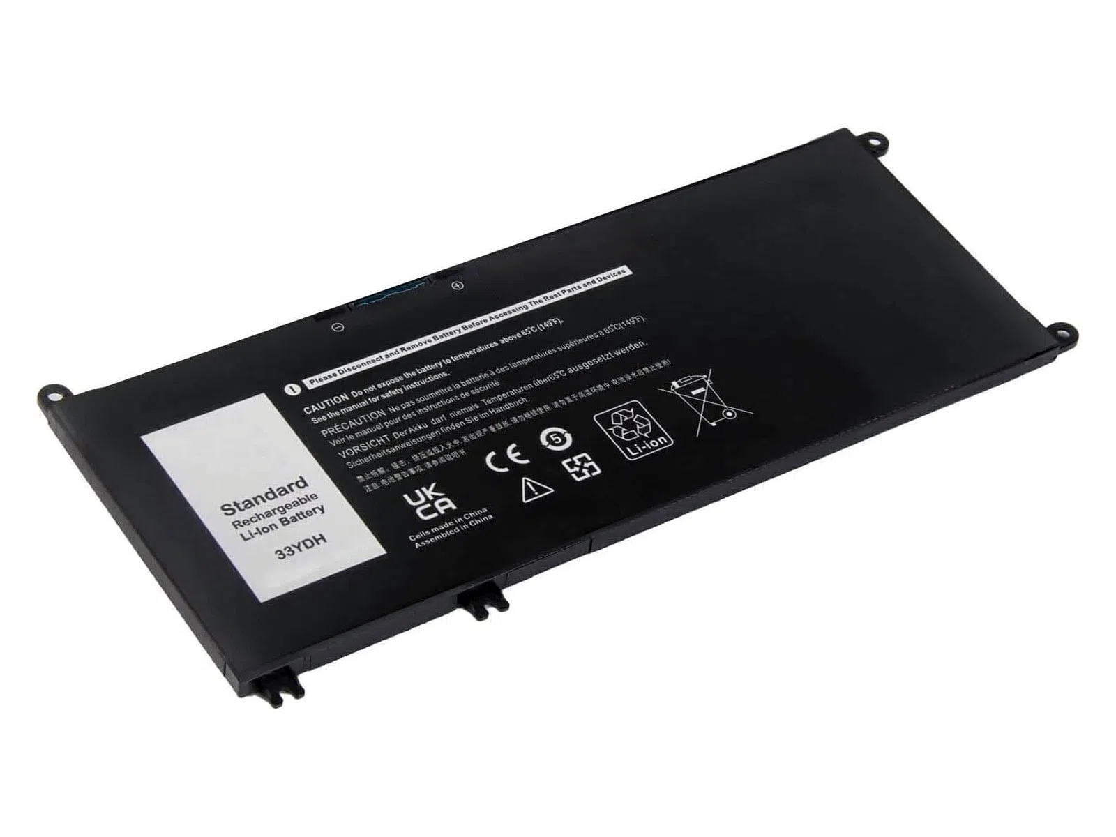 FreeCell Dell Inspiron 7586, 7786, 33YDH Notebook Bataryası