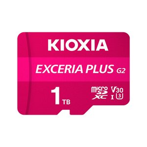 1TB KIOXIA EXCERIA PLUS G2 MICRO SDXC 4K LMPL2M001TG2