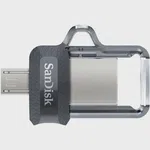SanDisk Ultra Dual Drive m3.0 64GB USB-A Mikro USB Flash Bellek
