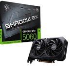 MSI GEFORCE RTX GEFORCE RTX 5060 8G SHADOW 2X OC