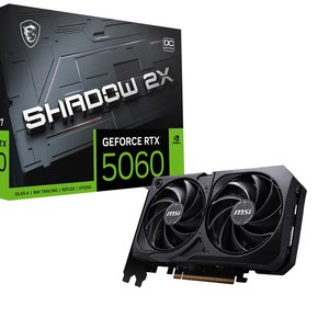 MSI GEFORCE RTX GEFORCE RTX 5060 8G SHADOW 2X OC