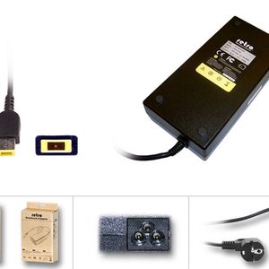 RETRO Lenovo 170W Dikdörtgen Pinli Uç (Usb Tip) Notebook Adaptör RNA-IB13