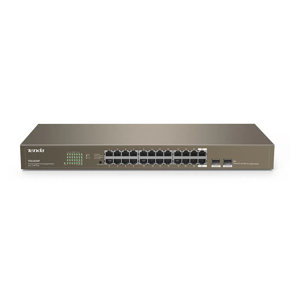 Tenda TEG1024F 24 Port 2 SFP Gigabit Switch