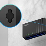 CUDY 5-Port Gigabit Metal  Switch