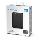 Western Elements USB 3.0 2.5" 1tb Taşınabilir Disk Siyah