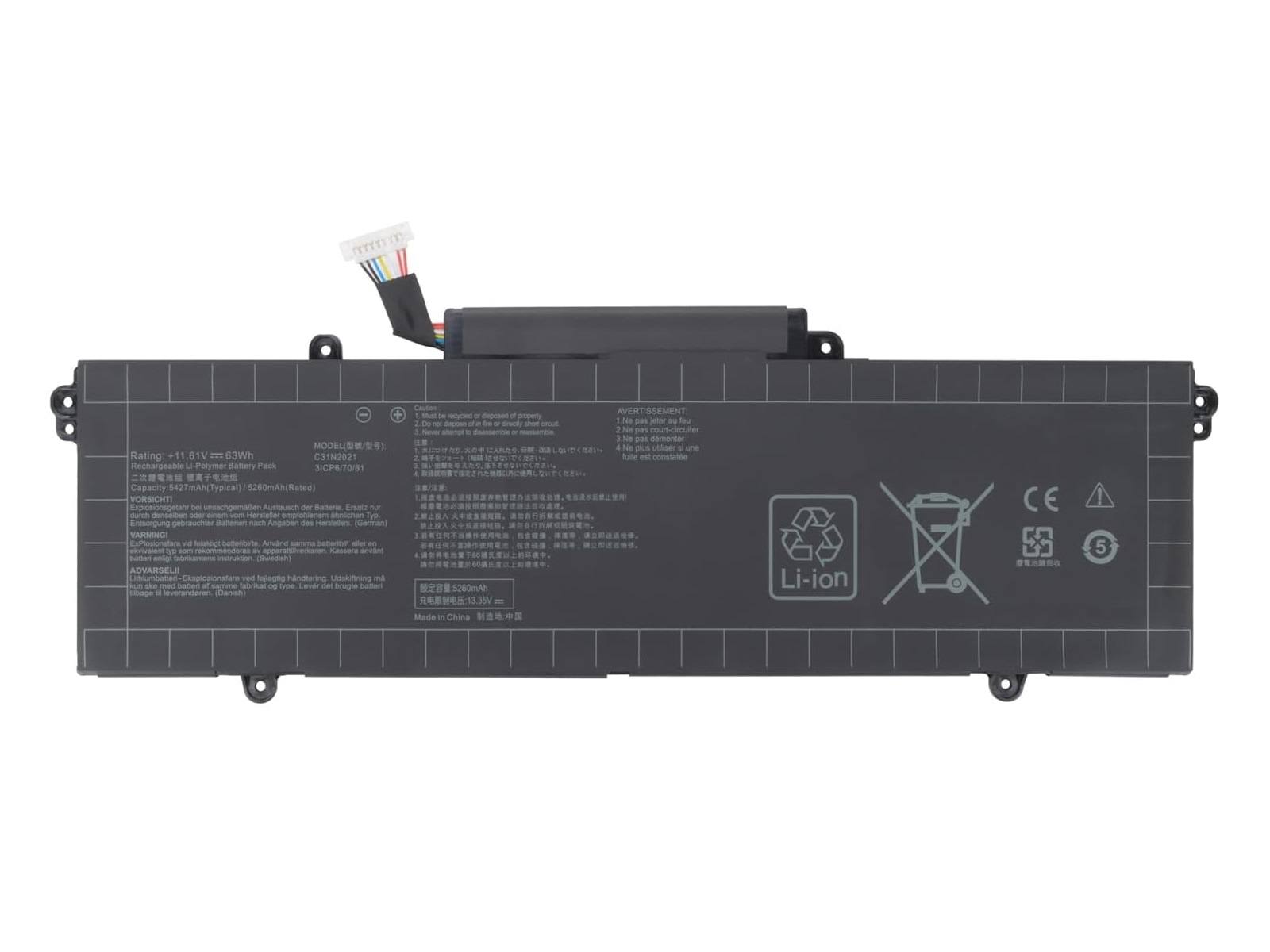 RETRO Asus UX5401E, C31N2021 Notebook Bataryası