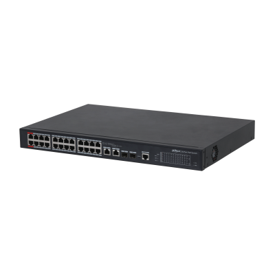 DAHUA PFS4226-24ET-240 24 PORT 24XFE-2GE-2SFP YÖNETİLEBİLİR 240W POE SWİTCH