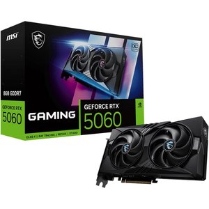 MSI GEFORCE RTX 5060 8G GAMING OC GDDR7 128B DX12 PCIE 5.0 X16 (3XDP 1XHDMI)