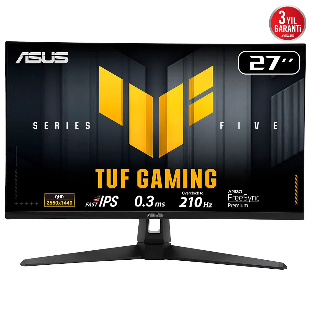 ASUS TUF Gaming VG27AQ5A 27" 210Hz 0.3ms Gaming Monitör