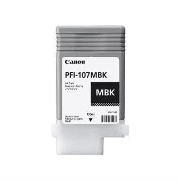 Canon PFI-107MBK Mat Siyah Mürekkep Kartuşu (6704B001)