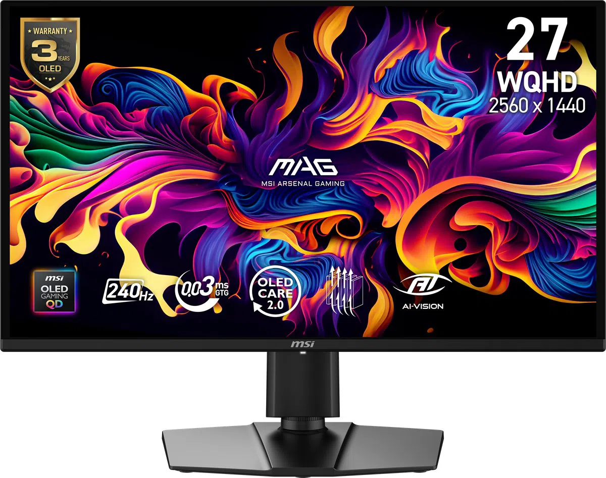 26.5 MSI MAG 274QP QD-OLED X24 MONITOR