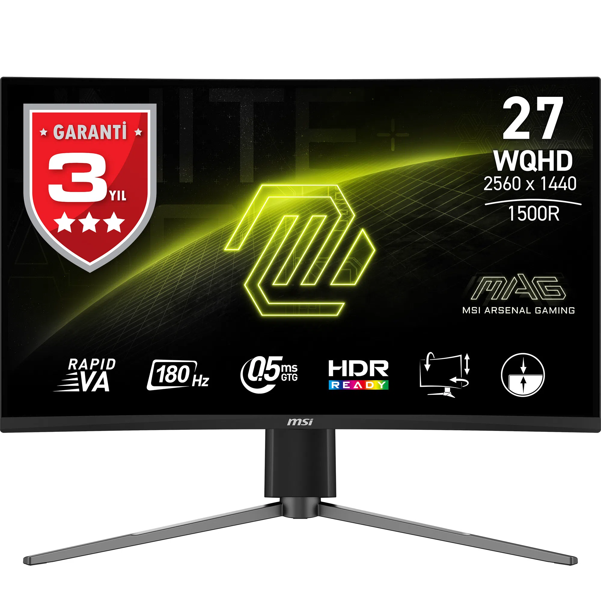 27 MSI MAG 27CQ6PF MONITOR