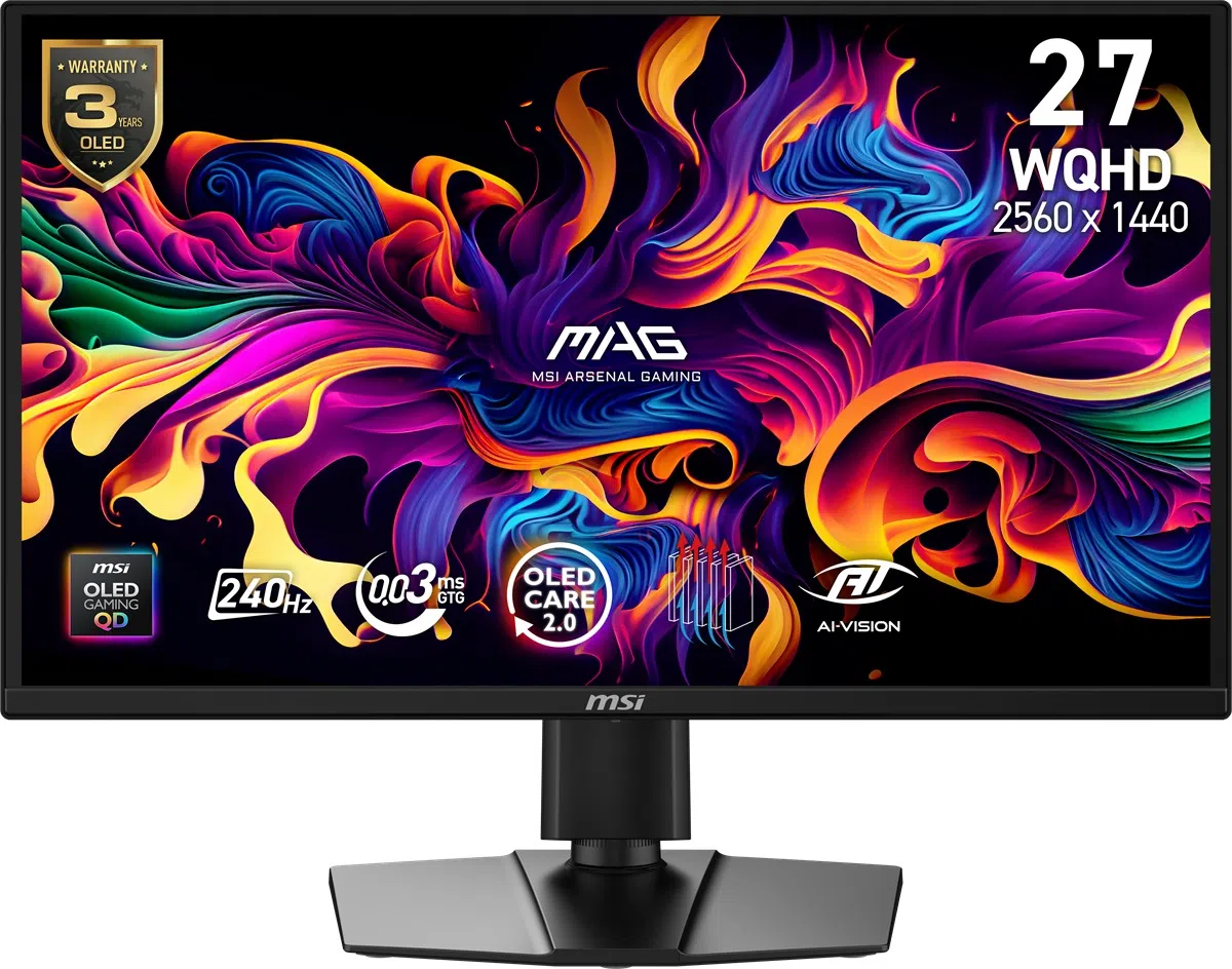 MSI MAG 272QP QD-OLED X24 26.5 inç Gaming Monitör