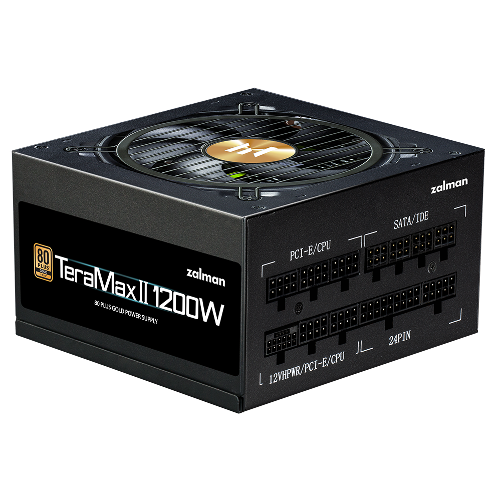 ZALMAN TERAMAX II 1200W ZM1200-TMX2 80+ GOLD POWER SUPPLY