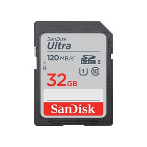 SanDisk Ultra 32GB SDHC Memory Card 120MB/s