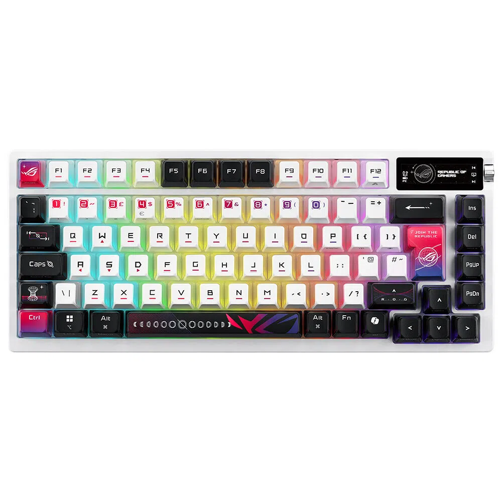 ASUS ROG Azoth X M704 NX Snow PBT TR Mekanik Klavye