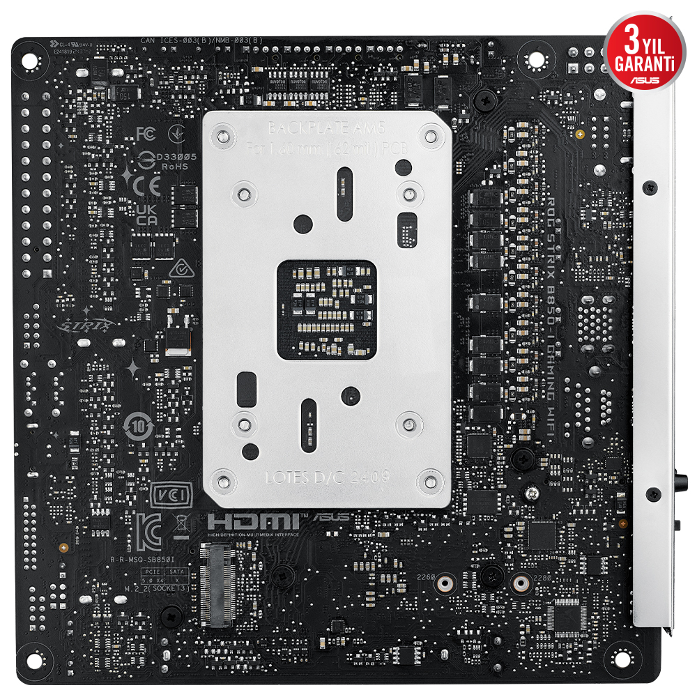 ASUS ROG STRIX B850-I GAMING WIFI