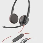Poly Blackwire 3325 Stereo Mikrofonlu Kulaklık