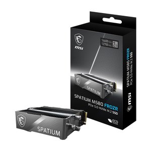 MSI SSD M580 PCIe 5.0 NVMe M.2 2TB FROZR